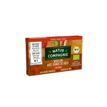 CALDO DE TERNERA BIO EN PASTILLAS 80GR