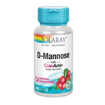 D-Mannose con CranActin 60caps Solaray