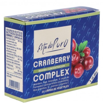 Cranberry Complex Estado Puro 30caps Tong-Il