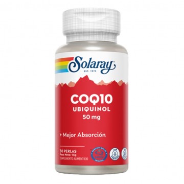 Ubiquinol Coenzima Q10 50Mg 30 Perlas Solaray