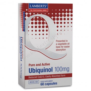 Ubiquinol 100Mg 60caps Lamberts