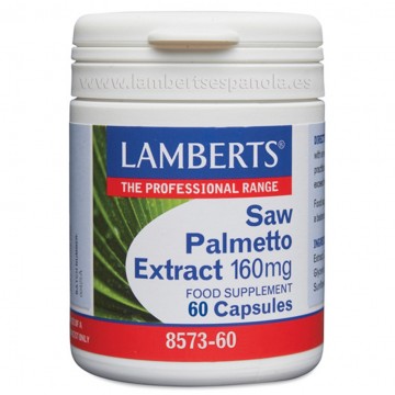 Saw Palmetto 160Mg 60caps Lamberts