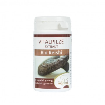 Reishi Bio 60caps Pilze Wolhrab