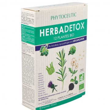 Herbadetox - Herbadrine Bio 20 Viales Phytoceutic