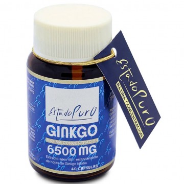 Ginkgo 6500Mg Estado Puro 40caps Tong-Il