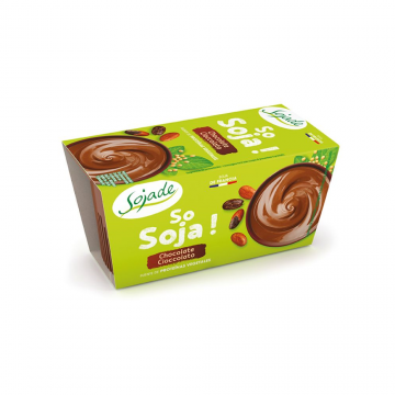 REFRIG POSTRE DE SOJA CON CHOCOLATE BIO, 2 x100 g