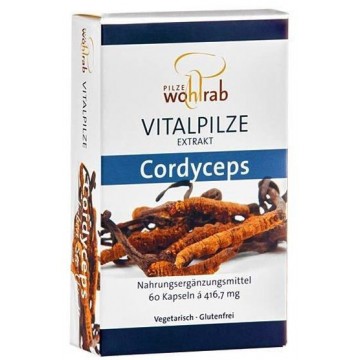 Cordyceps 416Mg SinGluten Vegan 60caps Pilze Wolhrab