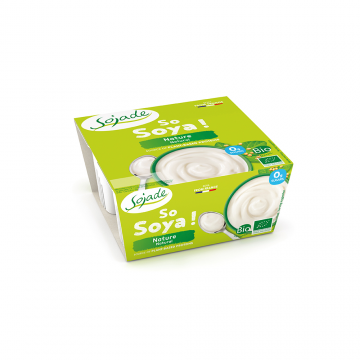 REFRIG YOGUR DE SOJA NATURAL BIO 4 x 100 g