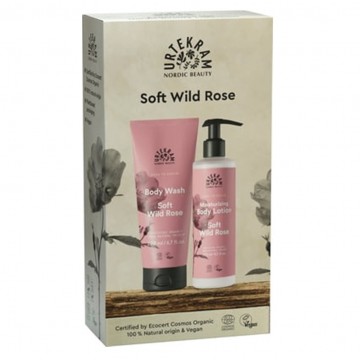 Pack Soft Wild Rose gel y locion corporal Urtekram