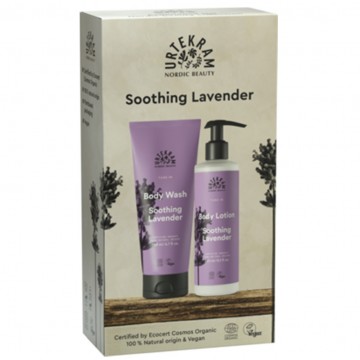 Pack Lavanda Relajante Gel e Hidratante Corporal Vegan 200ml+245ml Urtekram