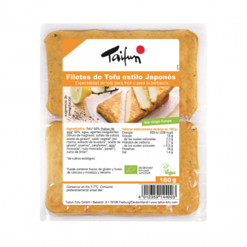REFRIG FILETES DE TOFU ESTILO JAPONES BIO 160 g