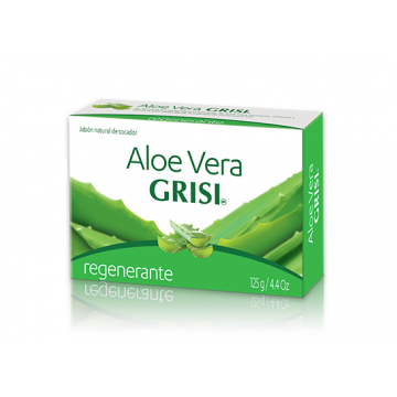 Jabon Aloe Vera Regenerante 100g Grisi