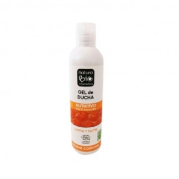 Gel de Ducha Nutritivo Miel y Avena Bio 250ml Naturabio Cosmetics