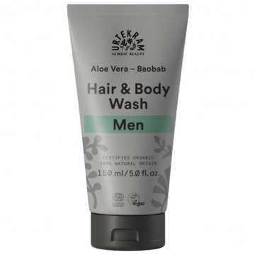 Champu y Gel Men Aloe y Baobab Vegan 150ml Urtekram