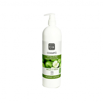 Champu Vitalidad Aloe y Manzana Bio 740ml Naturabio Cosmetics