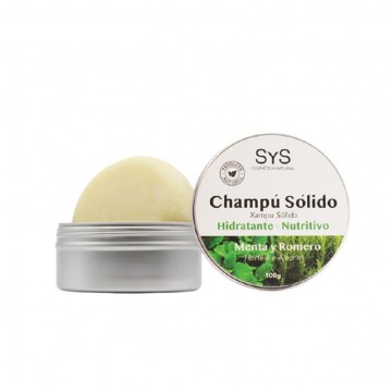 Champu Solido Menta y Romero 100g SYS