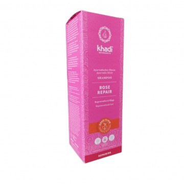 Champu Rosa Reparador Vegan 200ml Khadi