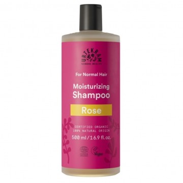 Champu de Rosas Cabello Normal Vegan 500ml Urtekram