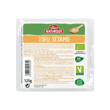 REFRIG TOFU CON SÉSAMO NATURSOY 125 G