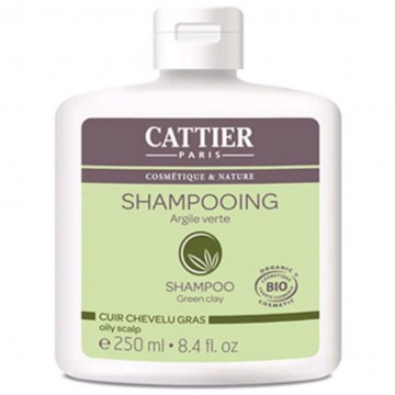 Champu Cabello Grasos Arcilla Verde Bio 250ml Cattier