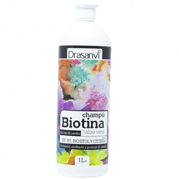 Champu Biotina y Aloe Vera 1L Drasanvi