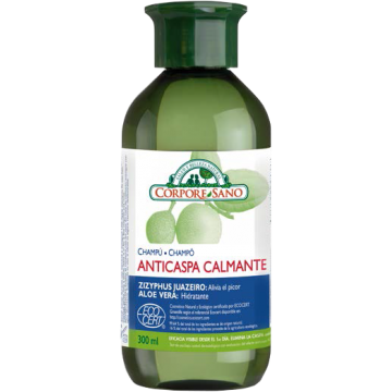 Champu Anticaspa Calmante Zizyphus Bio Vegan 300ml Corpore Sano