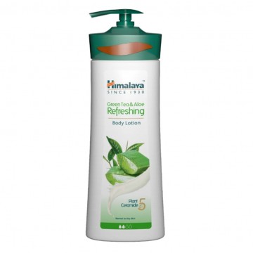 Locion Corporal de Te Verde y Aloe Vera Refrescante 400ml Himalaya Herbals