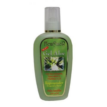 Gel Aloe con Rosa Mosqueta y Tepezcohuite 200ml Fleurymer