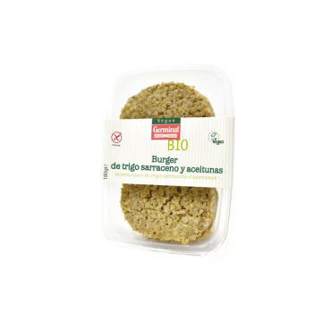 REFRIG BURGER VEGETAL DE ACEITUNAS Y TRIGO SARRACENO SIN GLUTEN  180GR