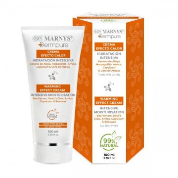 Crema Efecto Calor Tonificante 100ml Marnys