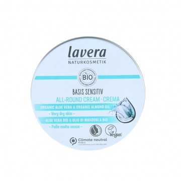 Crema Cara Cuerpo Aloe y Almendras Bio Vegan 150ml Lavera