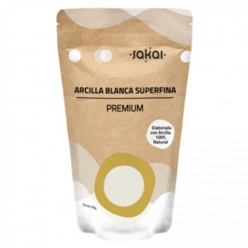 Arcilla Blanca Superfina Premium 300g Sakai