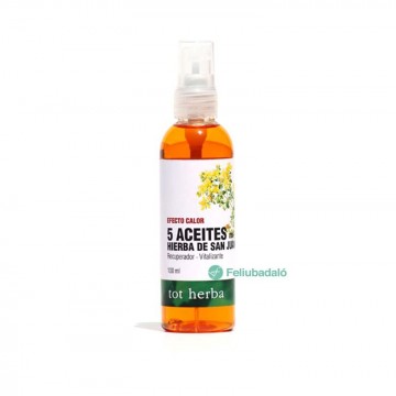 Aceite Masaje 5 Aceites Hierba de San Juan 100ml Authex