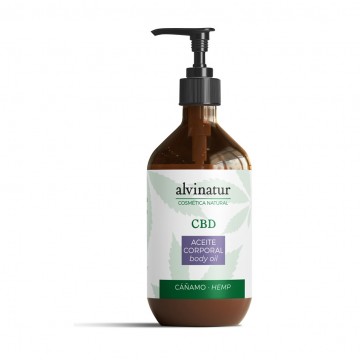 Aceite Corporal de Cañamo CBD 250ml Alvinatur