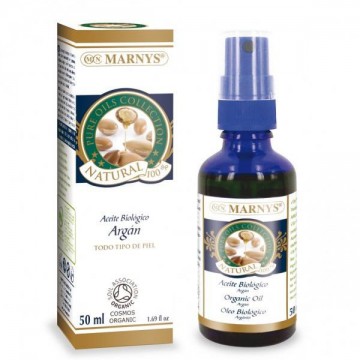 Aceite Argan Puro Spray Vegan Bio 50ml Marnys