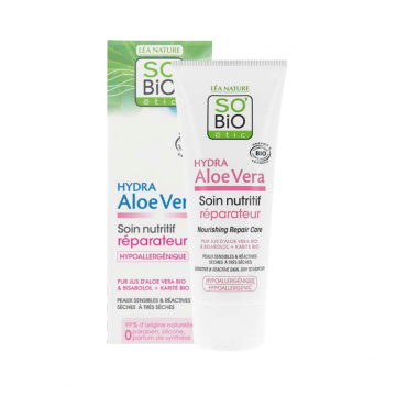 Tratamiento Nutritivo Reparador Aloe y Karite Bio 50ml So' Bio Etic