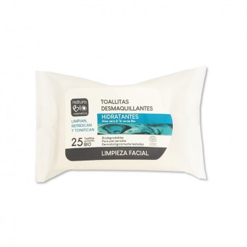 Toallitas desmaquillantes Bio 25 Naturabio Cosmetics