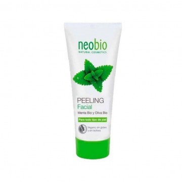 Peeling Facial Menta y Oliva SinGluten Vegan 100ml Neobio