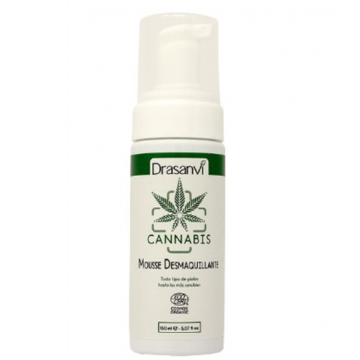 Mousse desmaquillante Cannabis Bio 150ml Drasanvi