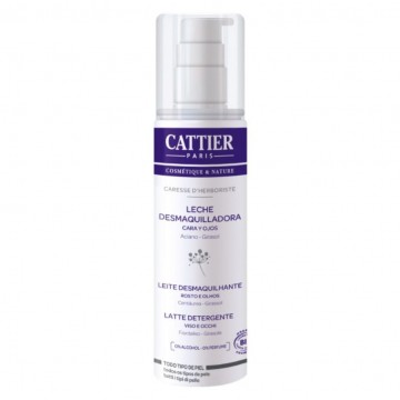 Leche Limpiadora Cara y Ojos Bio 200ml Cattier