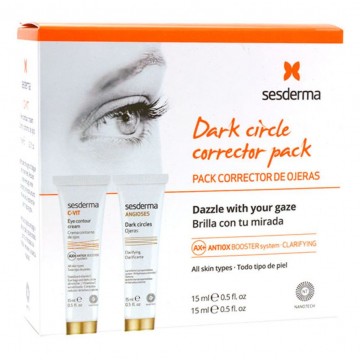 Kit Antibolsas C-VIT Contorno de Ojos y Angioses 15ml+15ml Sesderma