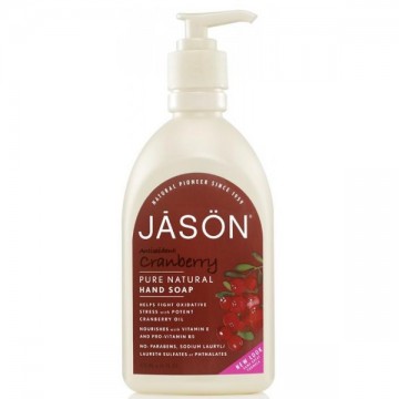 Jabon Facial Manos Arandano Rojo 500ml Jason