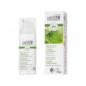 Fluido Hidratante Menta Purificante Bio Vegan 50ml Lavera