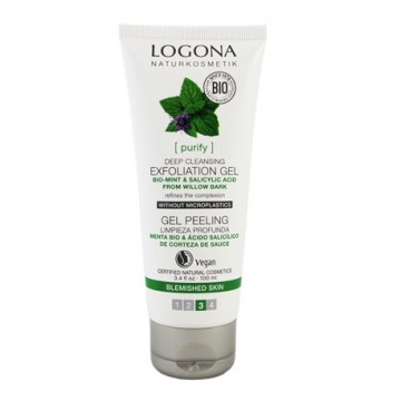 Exfoliante Facial Menta Bio Vegan 100ml Logona