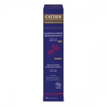 Crema Sleeping Redensificante Arrugas y Firmeza Bio 50ml Cattier