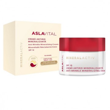 Crema Mineralizante Antiarrugas SPF10 50ml Asla Vital