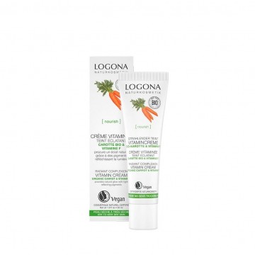 Crema Facial Vitaminica Zanahoria Vegan Bio 40ml Logona