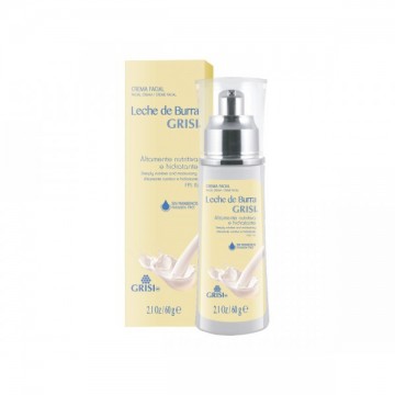 Crema Facial Leche de Burra Hidratante SPF15 60g Grisi