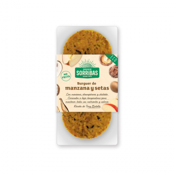 REFRIG BURGER VEGETAL DE MANZANA Y SETAS 200 g