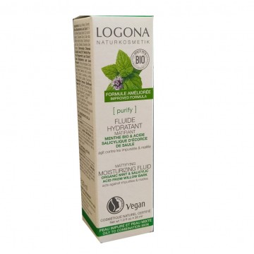 Crema Facial Hidratante Dia y Noche Menta Bio Vegan 30ml Logona